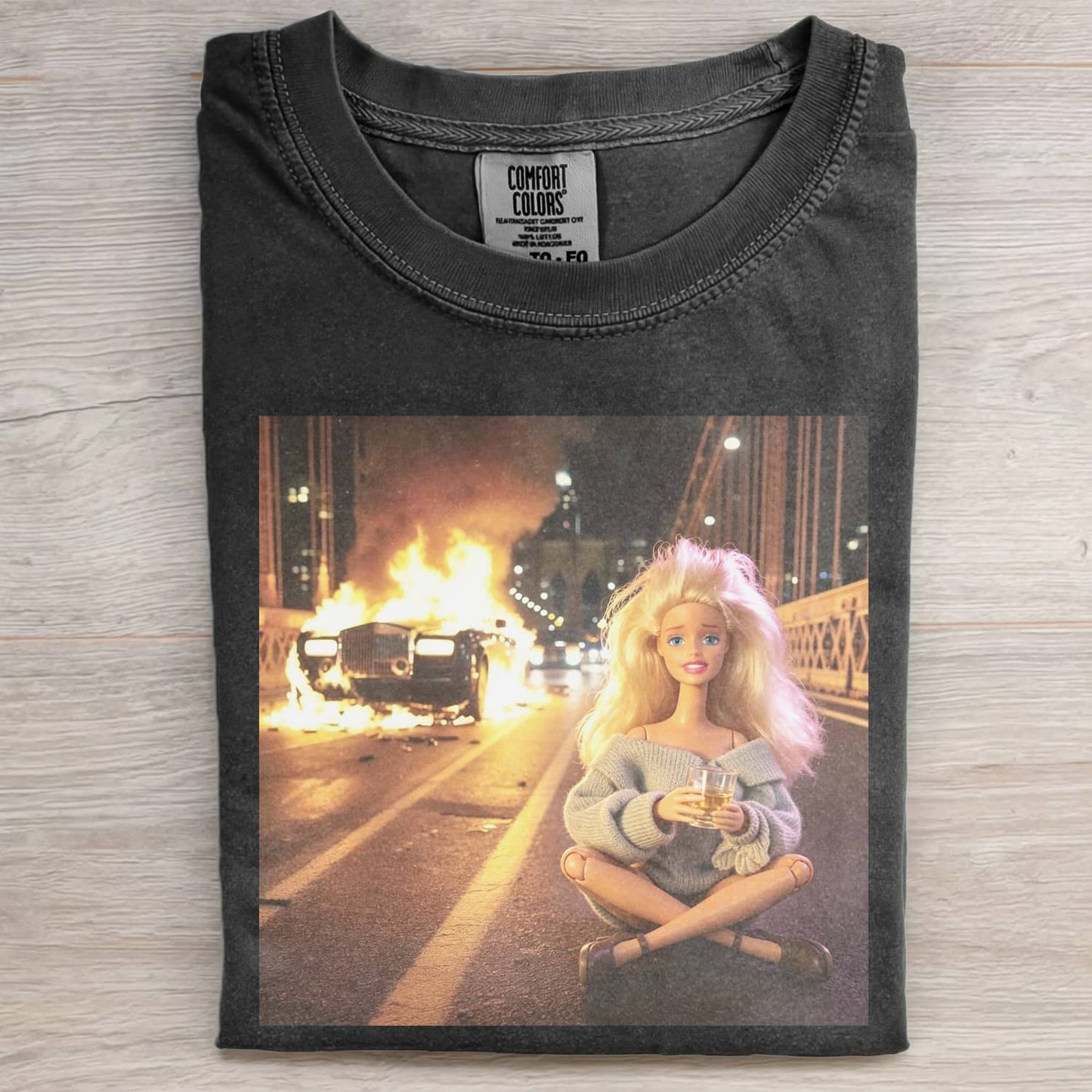 CRAZY DOLL MOOD FUNNY TEE