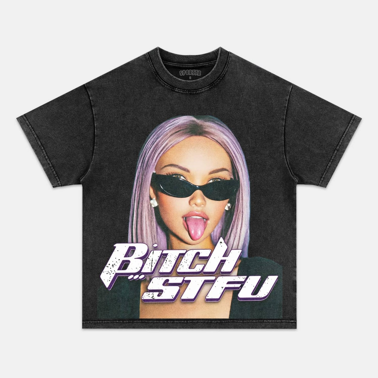 COLLECTIBLE DOLL GIRL FACE MEME TEE