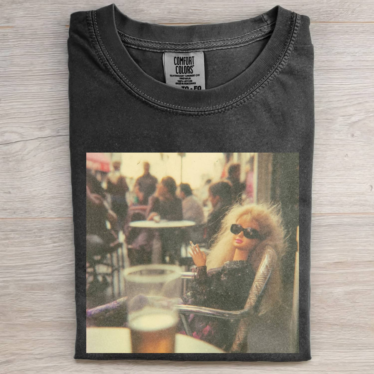 BALCK DOLL GIRL FUNNY MEME TEE