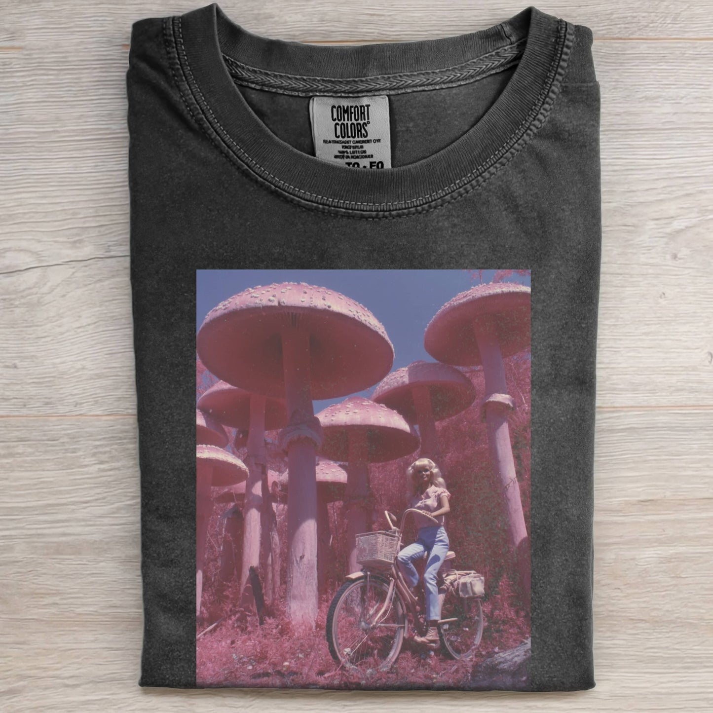 PINK FOREST BARBIE GIRL TEE