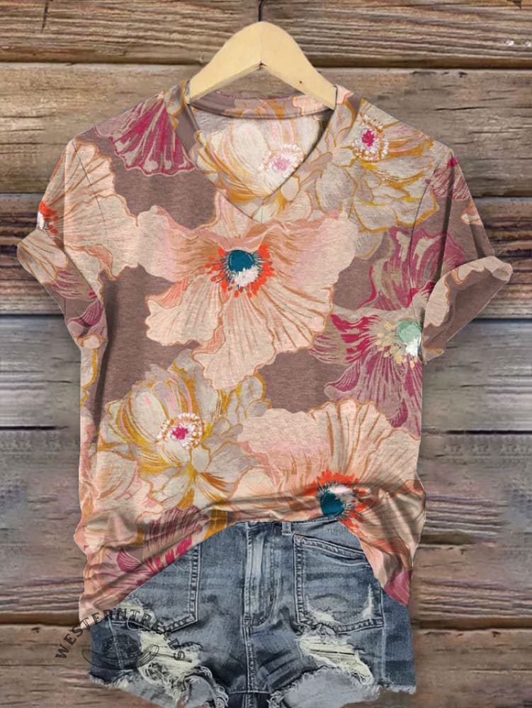 Vintage Art Print T-shirt