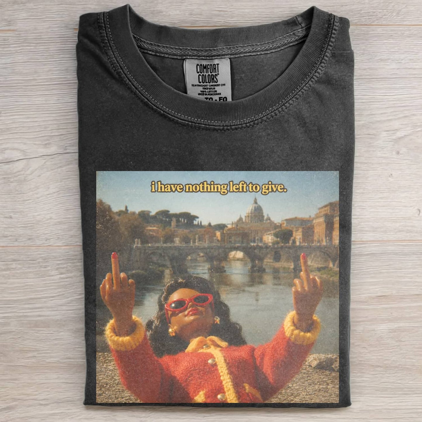 UNHINGED BLACK GIRL DOLL FUNNY MEME TEE