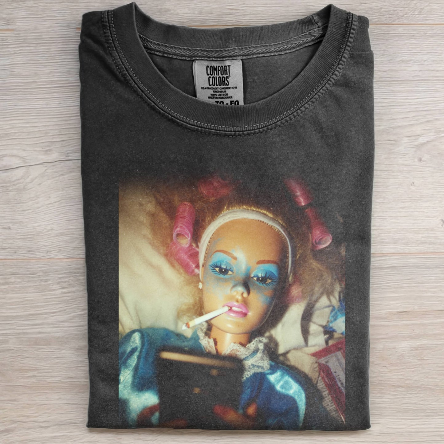 DOLL FACE MEME MORNING RITUAL TEE