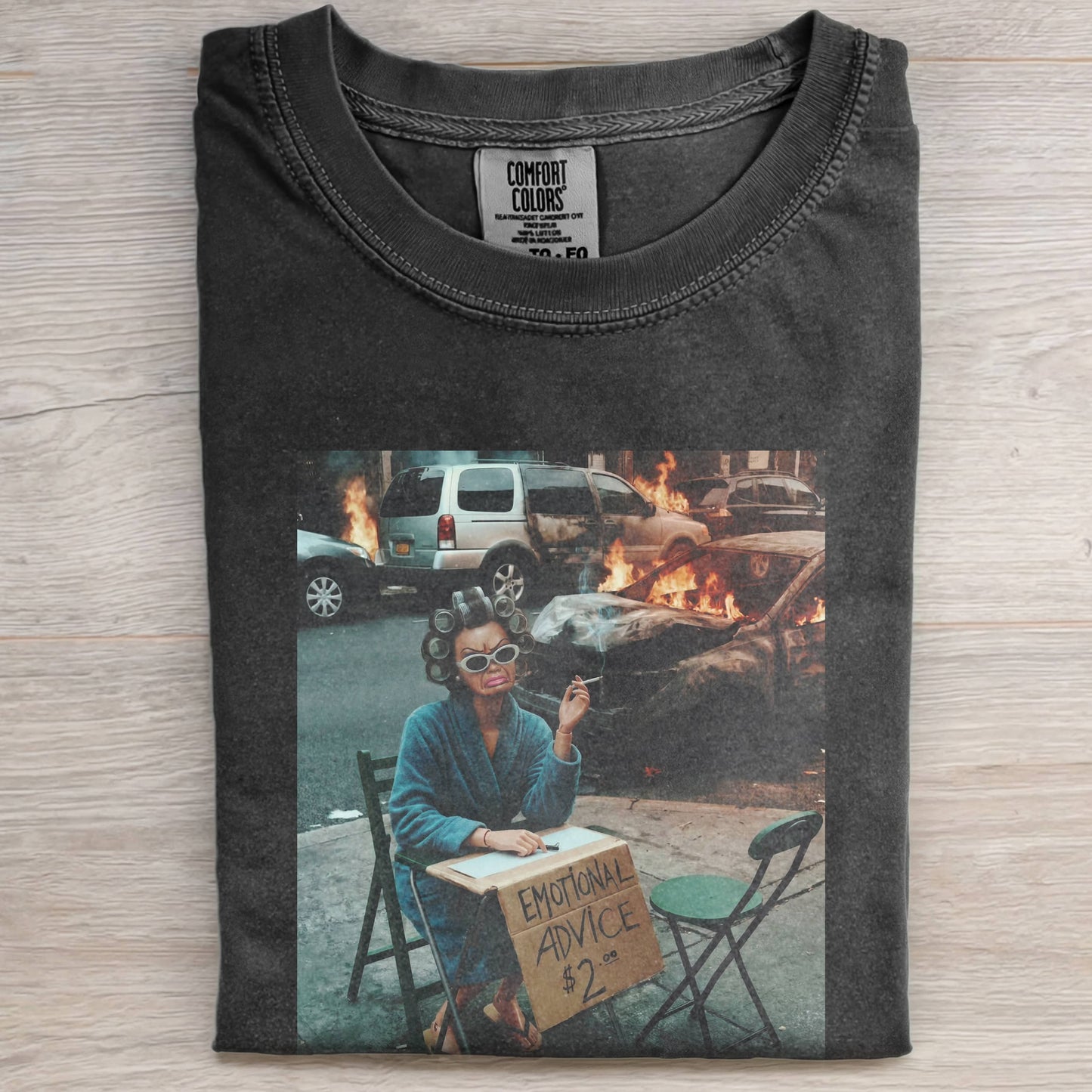 DOLL FACE MEME BUSINESS AS USUAL TEE