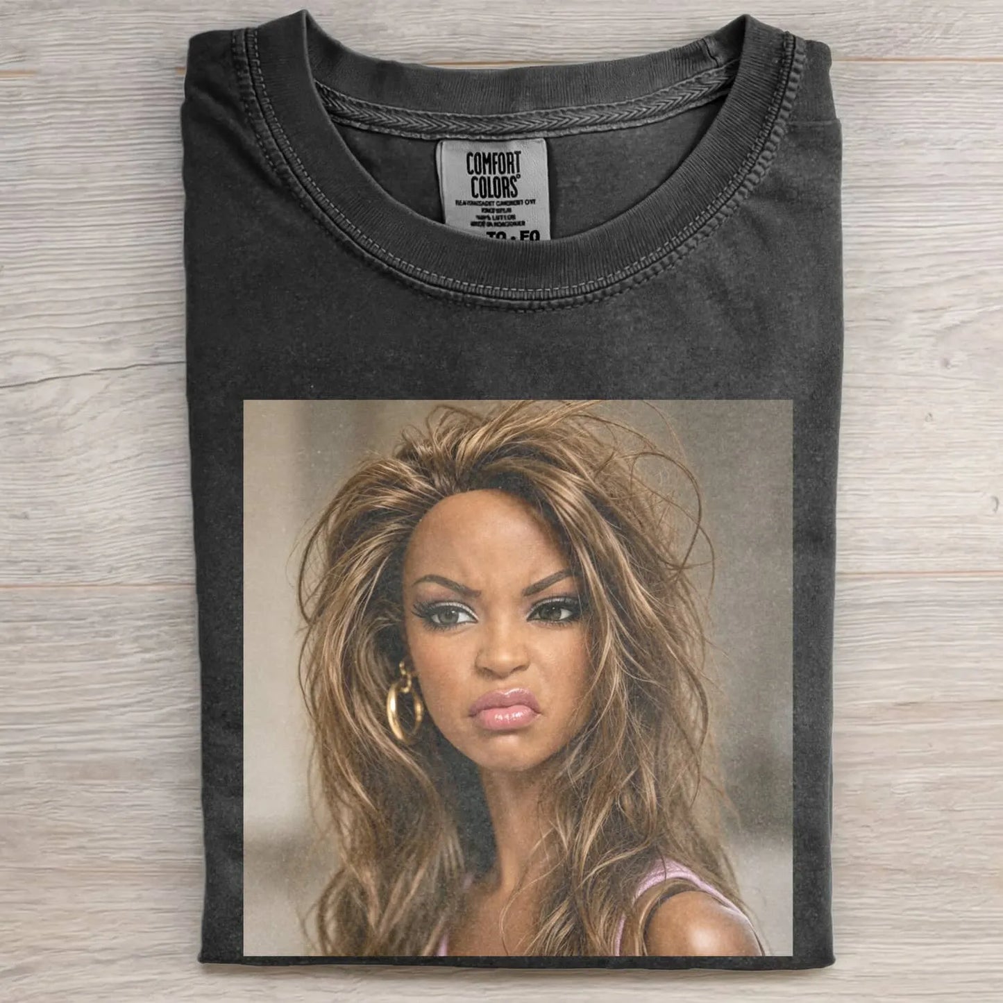 STANK FACE DOLL GIRL FUNNY MEME TEE