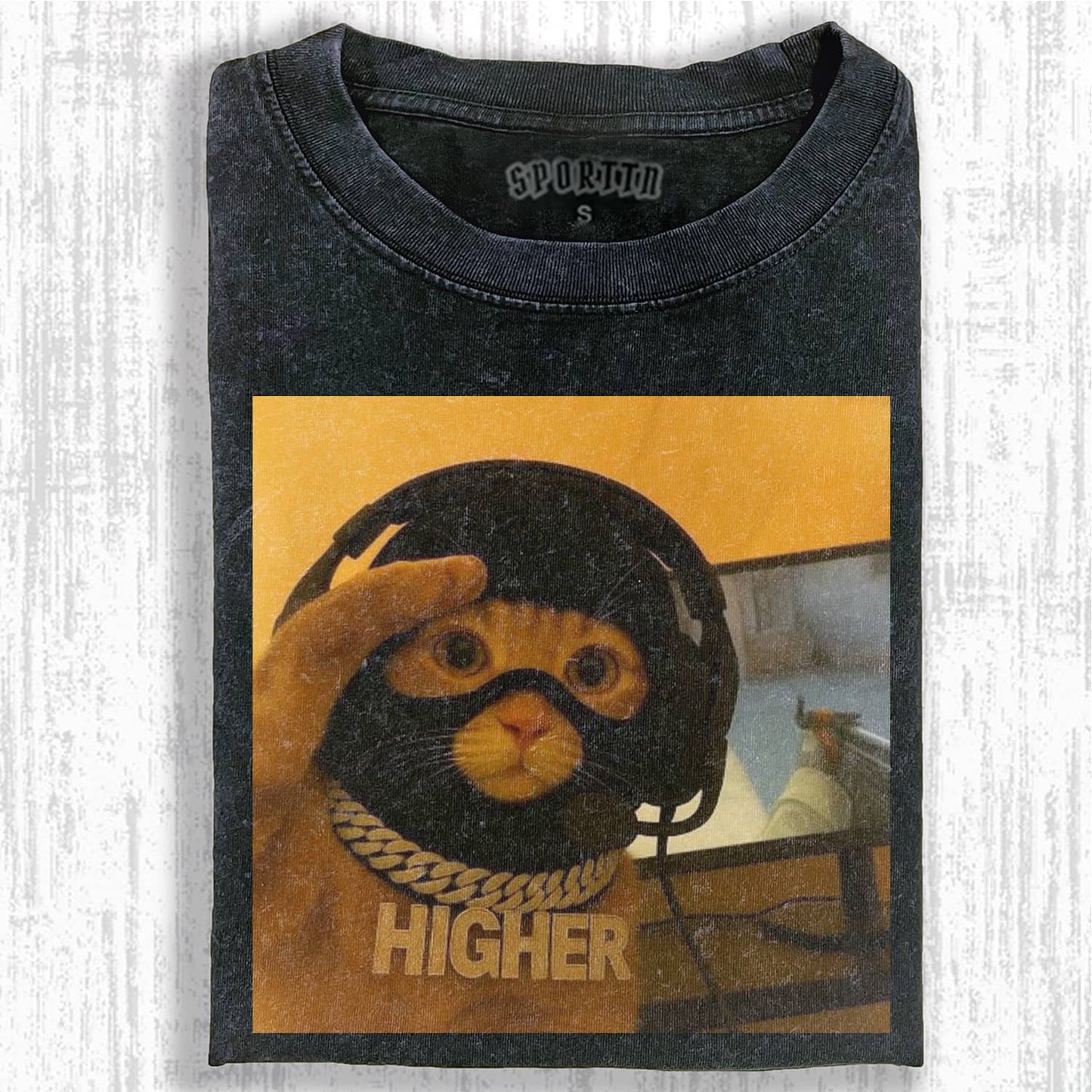 WACKY CAT T-SHIRT