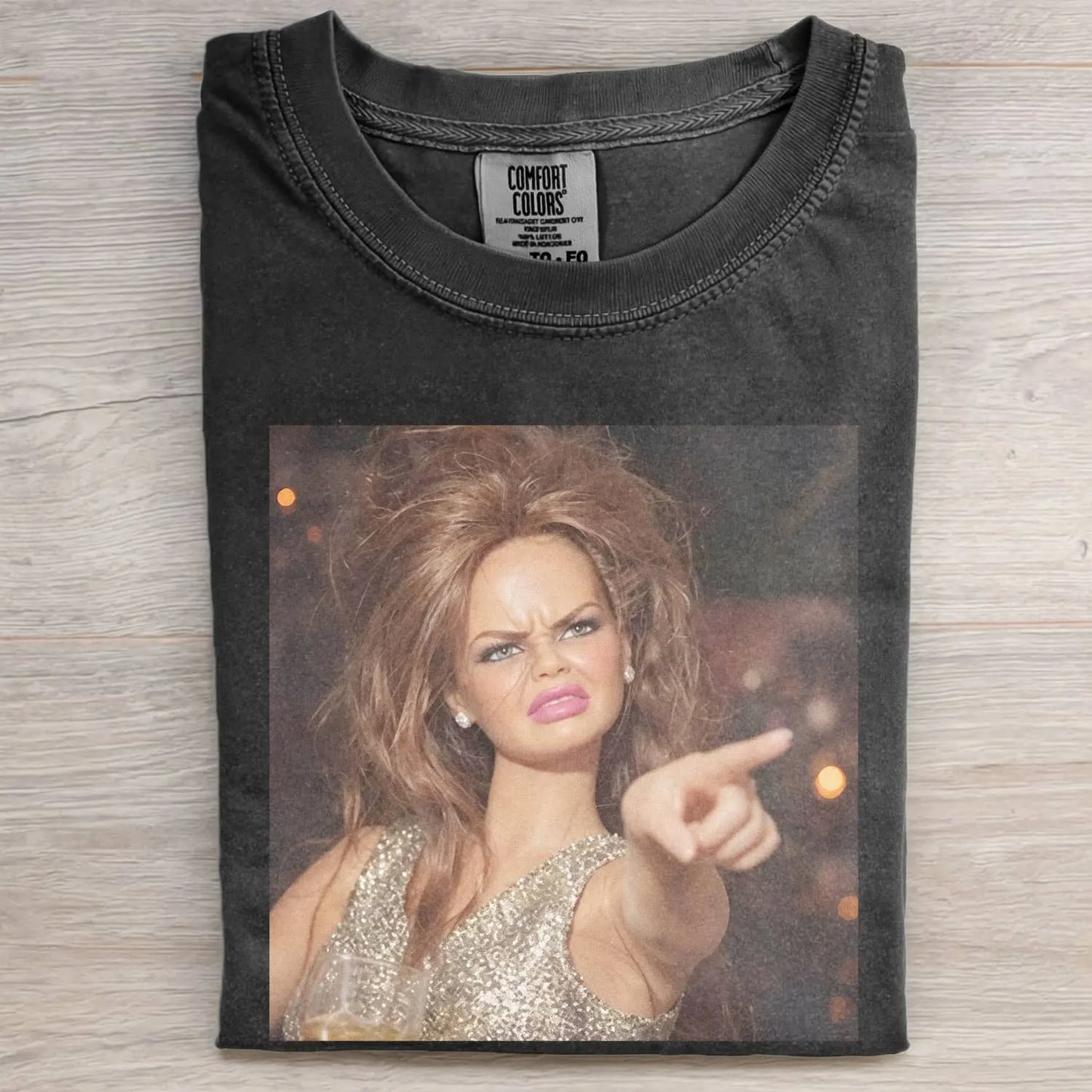 MEAN FACE DOLL GIRL MEME TEE