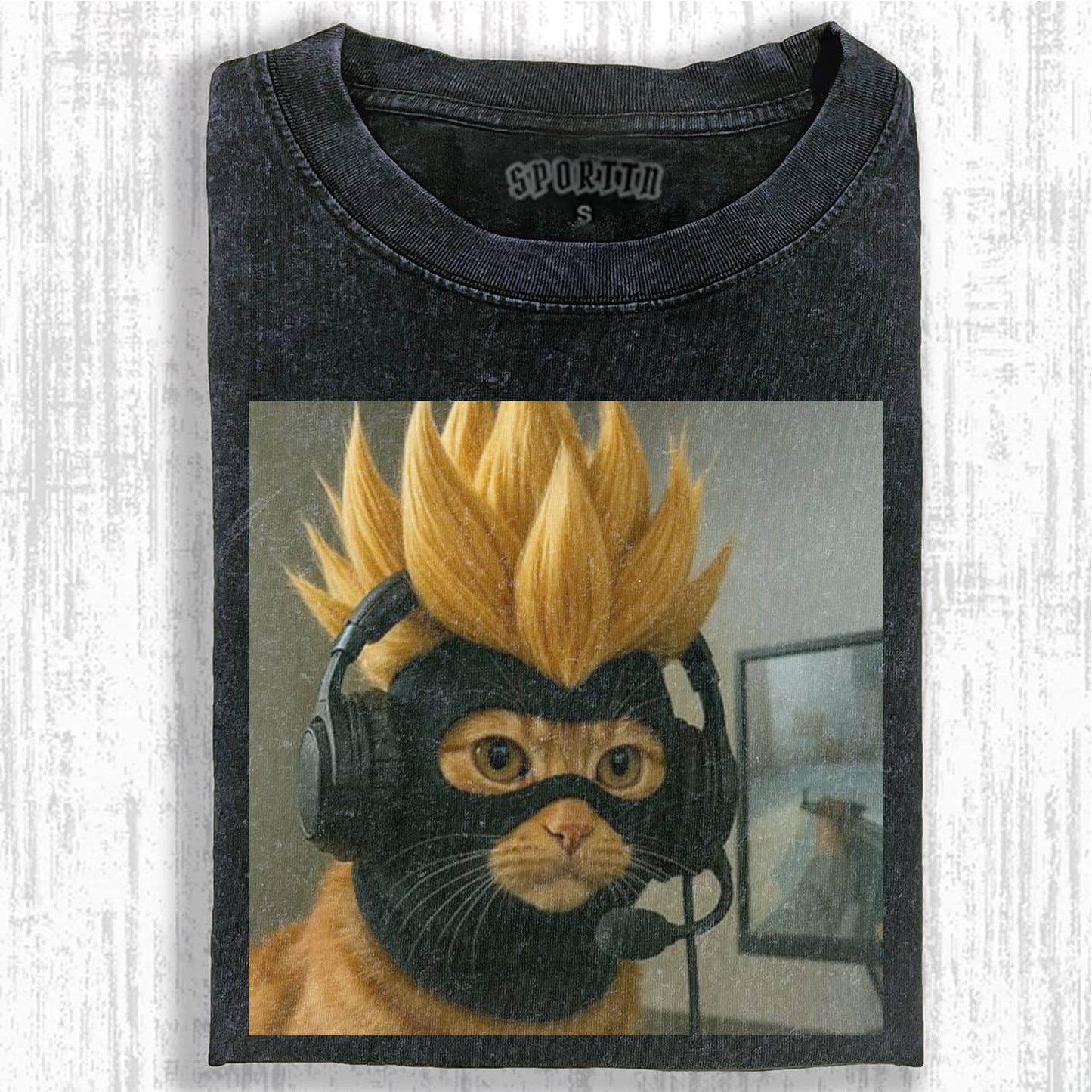 WACKY CAT T-SHIRT