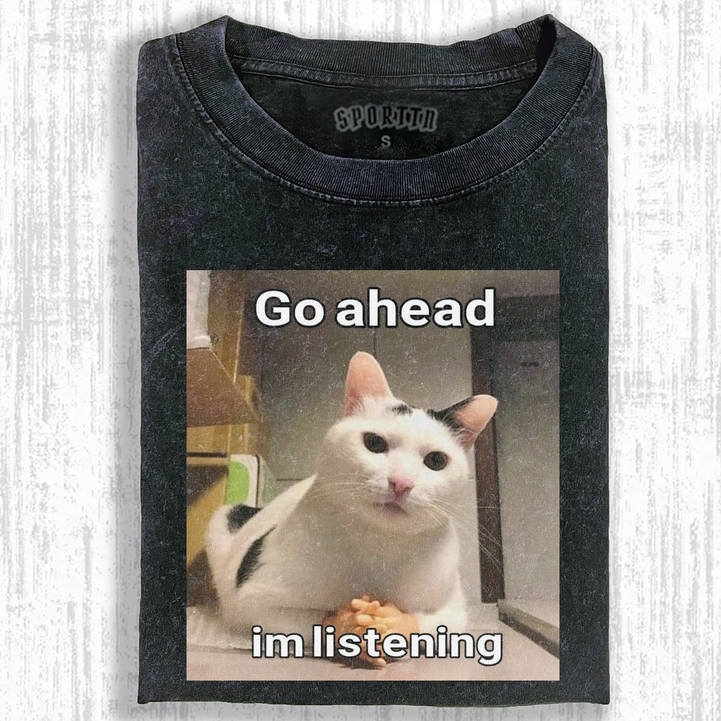 CAT MEME ICON T-SHIRT