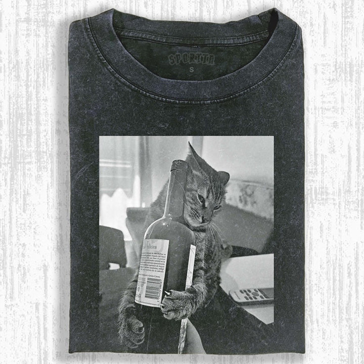 WACKY CAT T-SHIRT