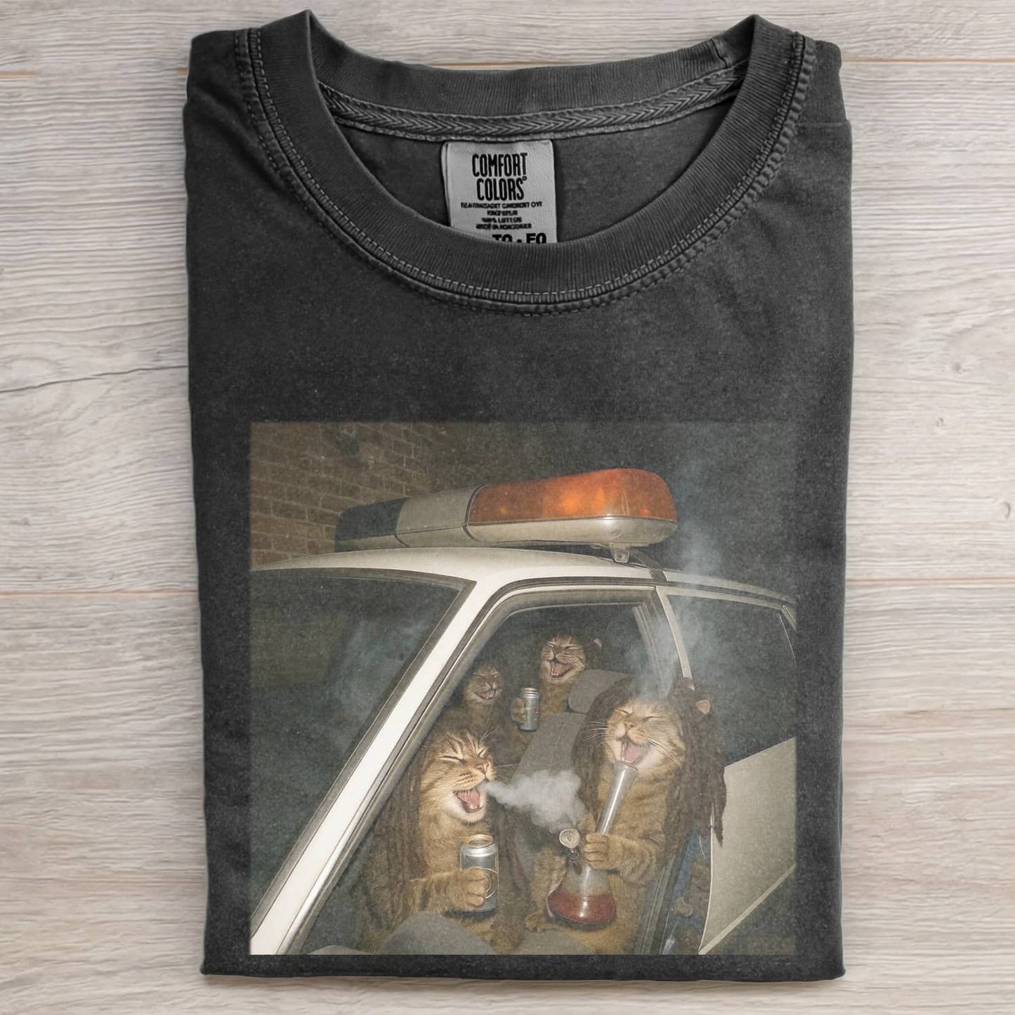 CAT MEME MOOD ICON T-SHIRT