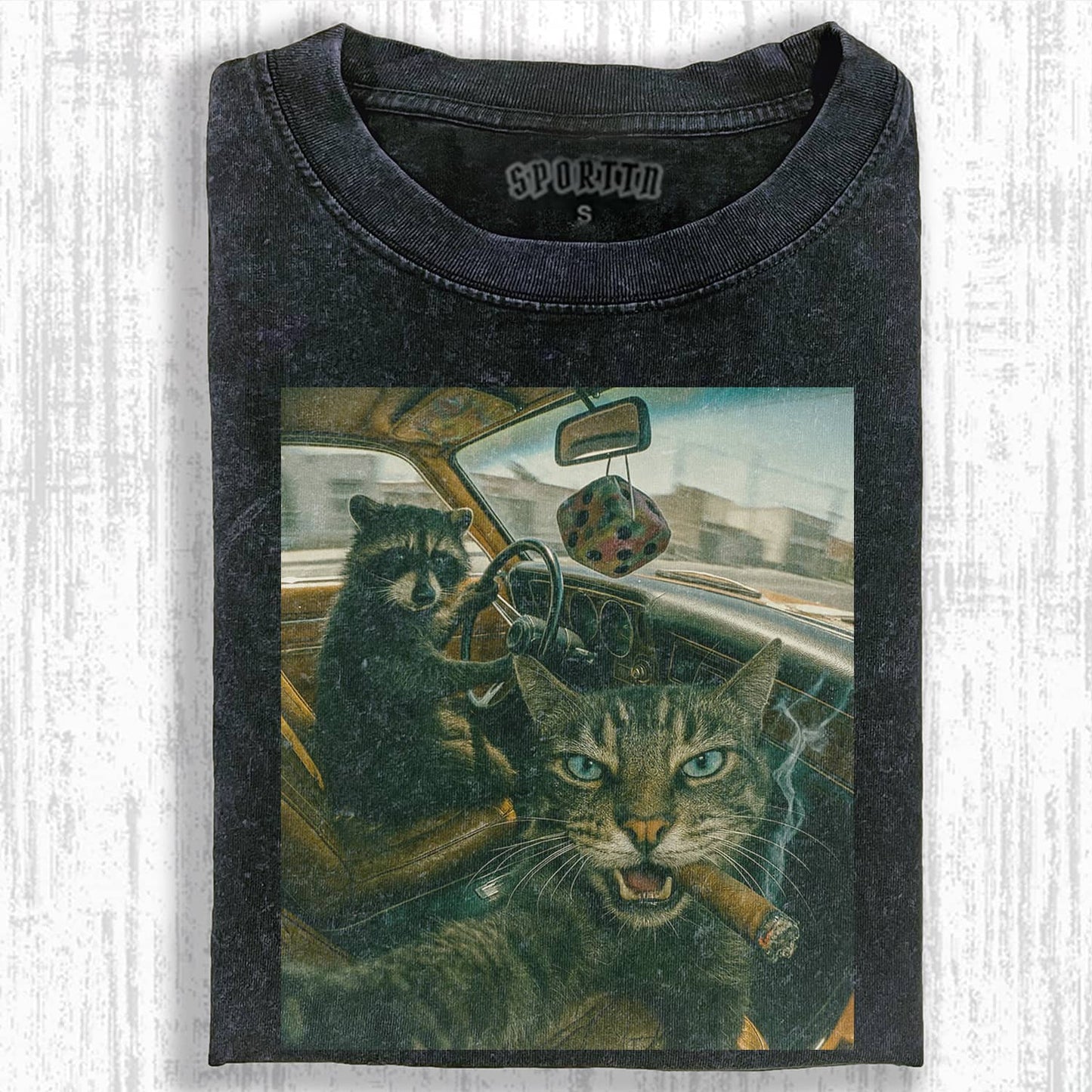 FUNNY CAT MEME ICON PFP T-SHIRT