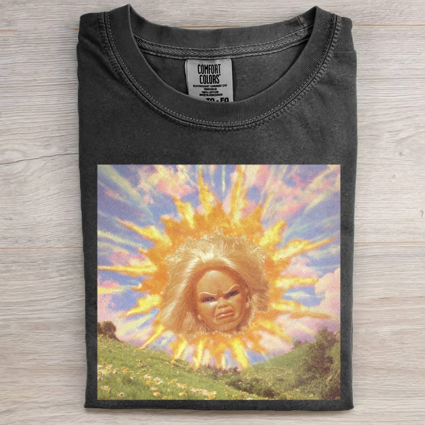 DISGUSTED DOLL GIRL FUNNY MEME TEE