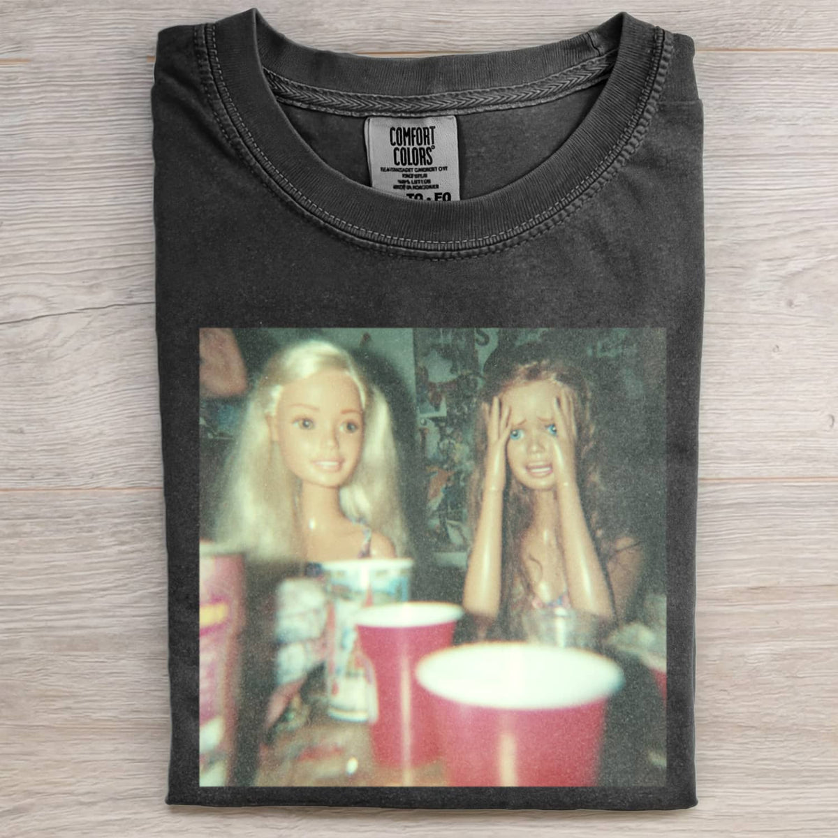 TFW FACE DOLL GIRL FUNNY MEME TEE