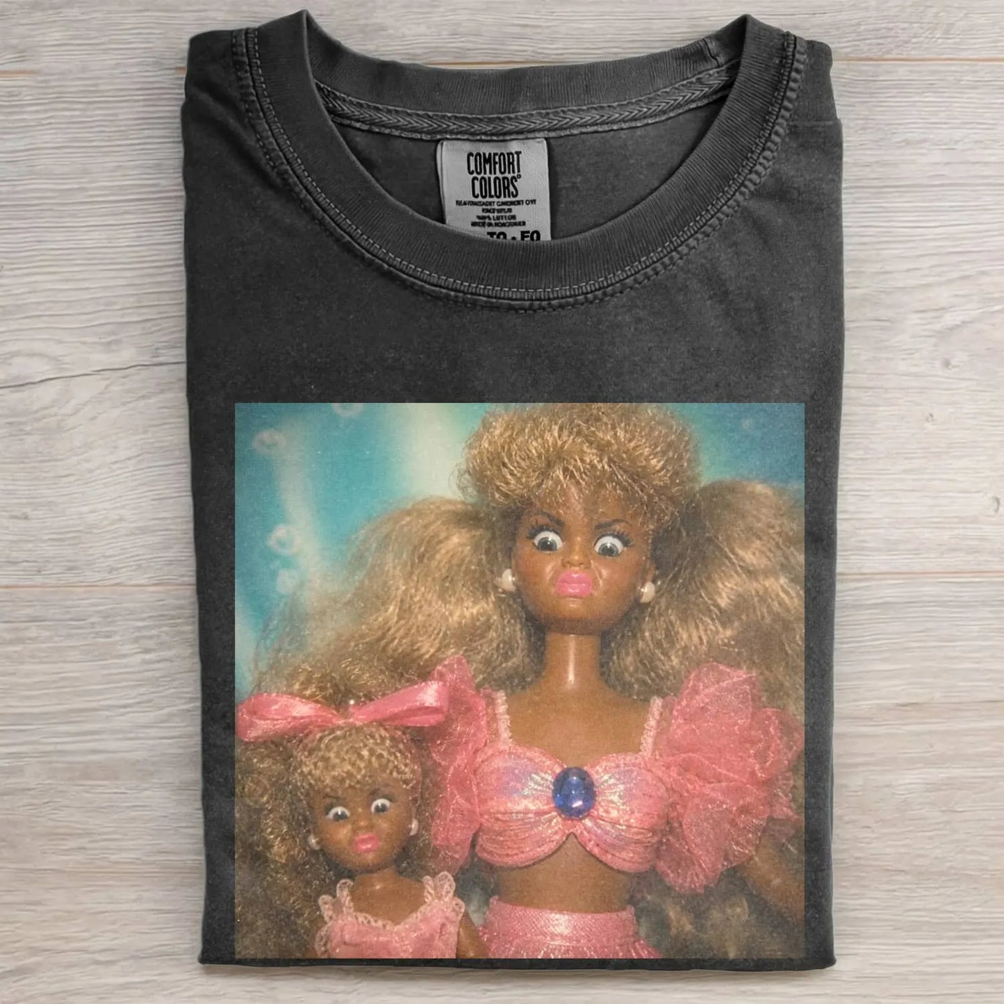 UNHINGED BLACK GIRL DOLL FUNNY MEME TEE