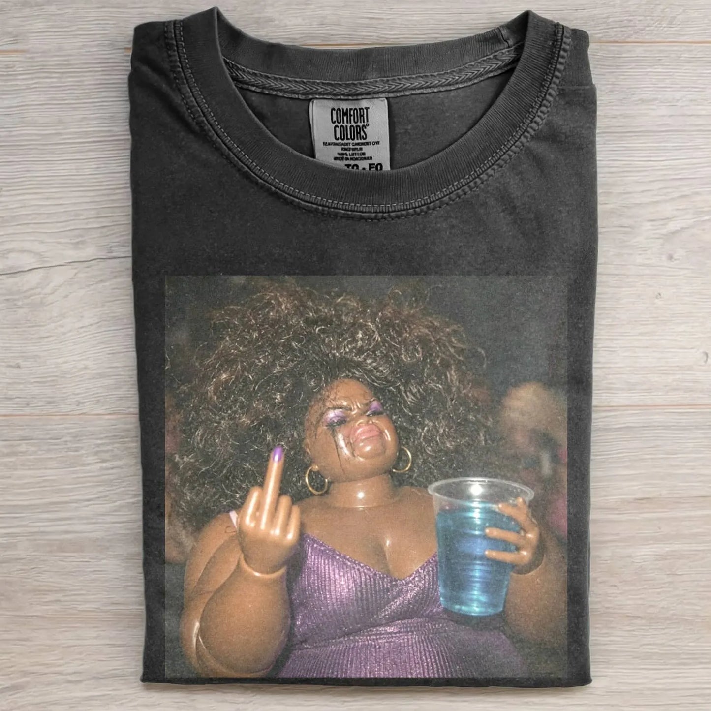 BBW DOLL GIRL FUNNY MEME TEE