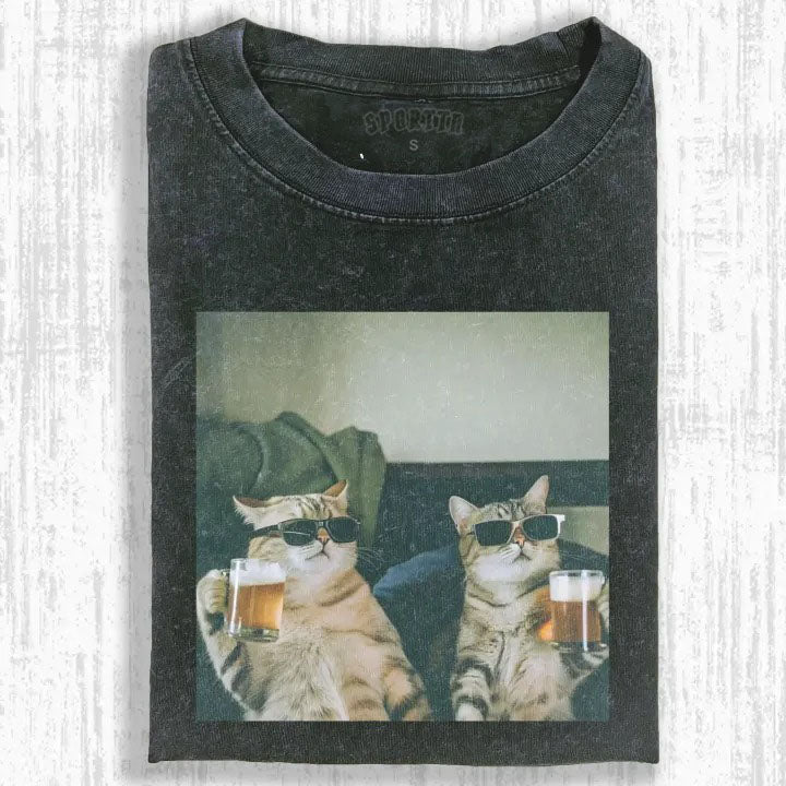 WACKY CAT T-SHIRT