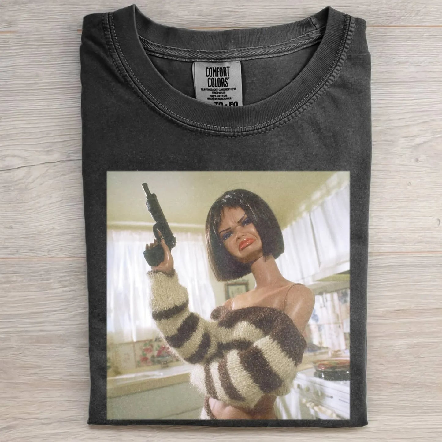 STANK FACE DOLL GIRL FUNNY MEME TEE