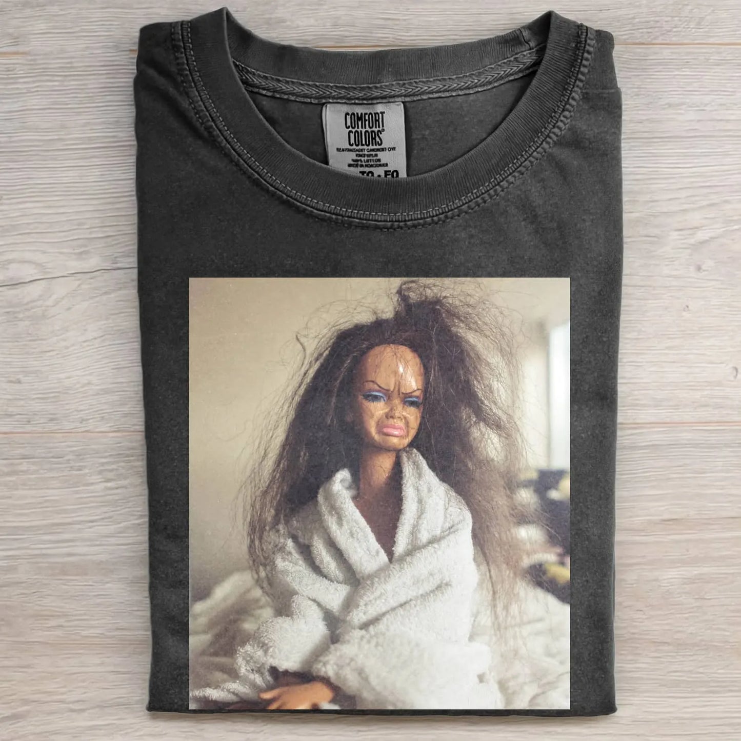 GRUMPY DOLL GIRL FACE MEME TEE
