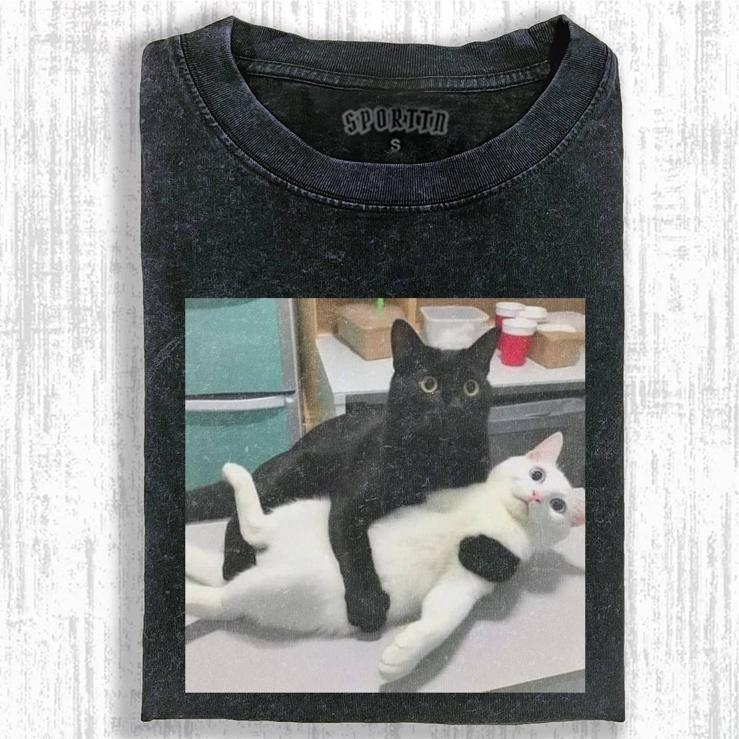 WACKY CAT T-SHIRT