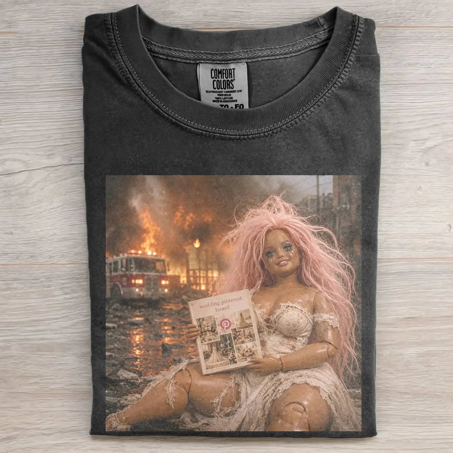 UNHINGED BBW DOLL GIRL FUNNY MEME TEE