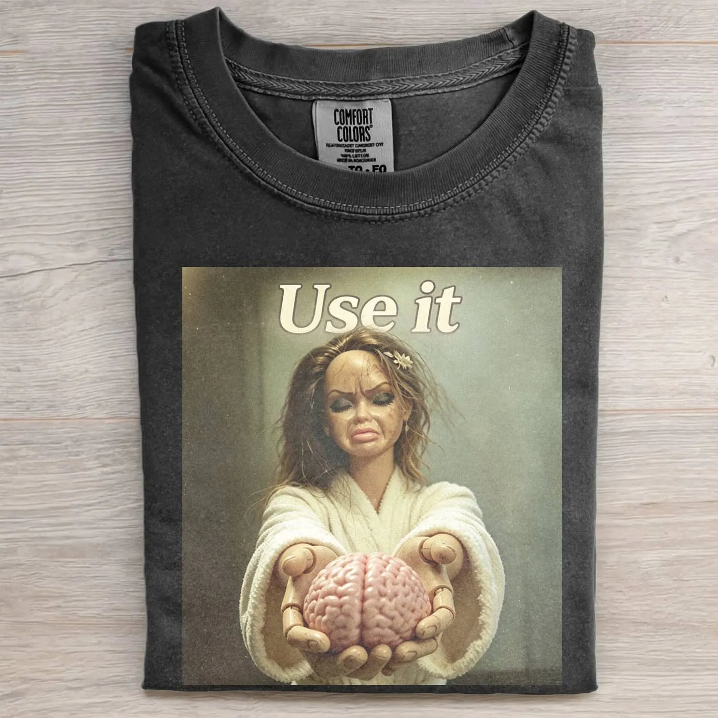 GRUMPY DOLL GIRL FACE MEME TEE