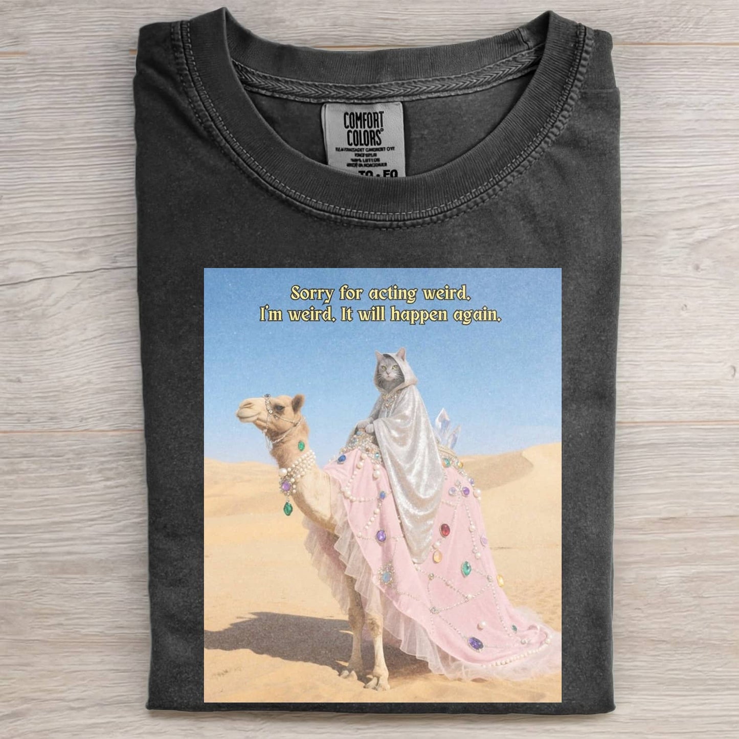 CAT MEME MOOD ICON T-SHIRT
