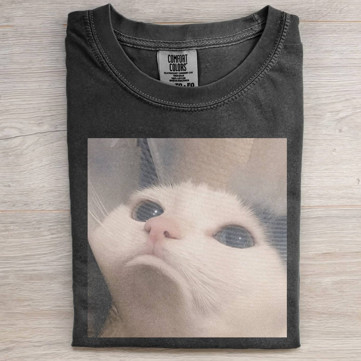 CAT MEME MOOD ICON T-SHIRT