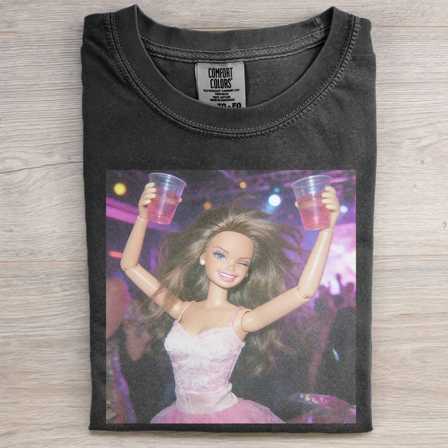 PARTY DANCER DOLL GIRL FUNNY MEME TEE
