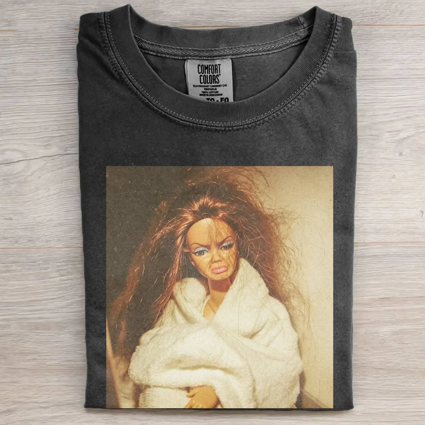 GRUMPY DOLL GIRL FACE MEME TEE