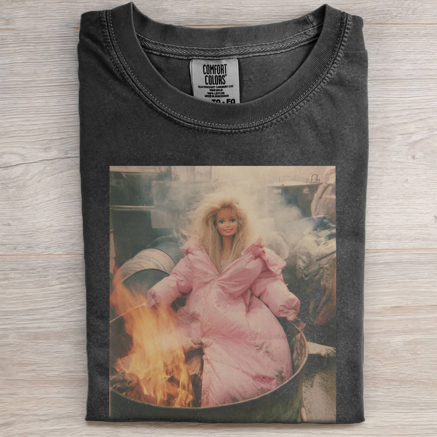 MESSY HAIR BARBIECORE HOT AIR TEE