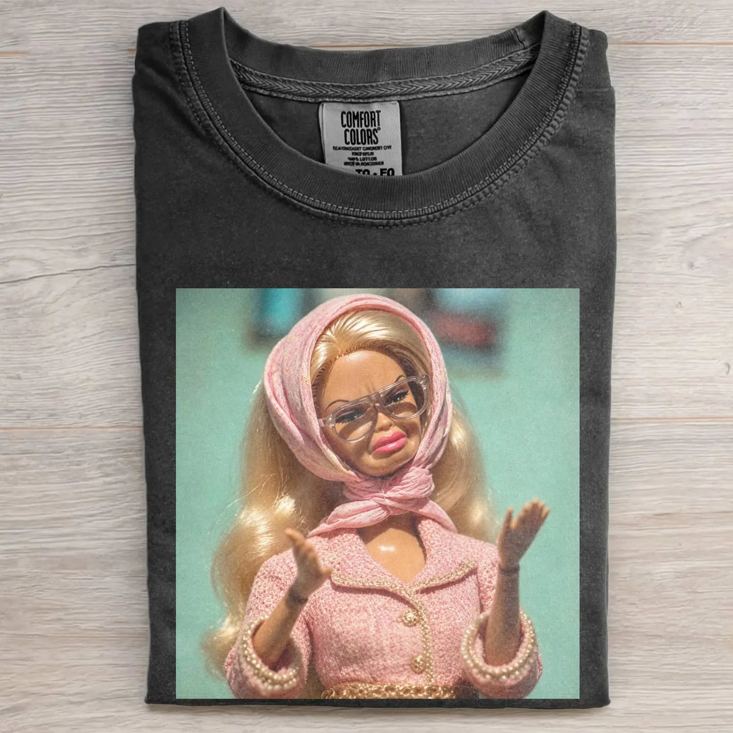 STANK FACE DOLL GIRL FUNNY MEME TEE