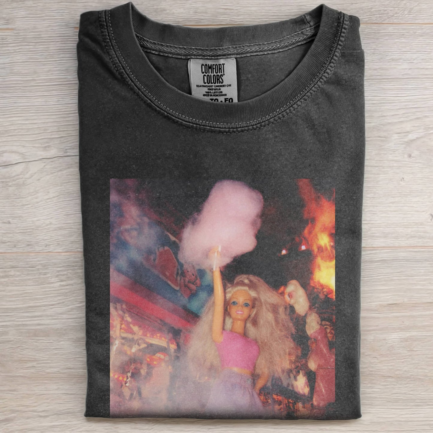DOLL FACE MEME PINK DUST TEE