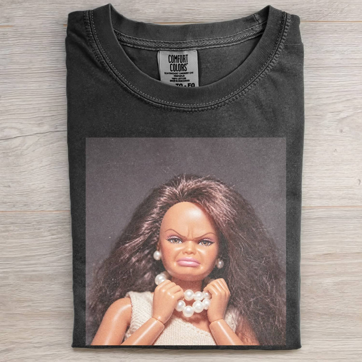 BLACK GIRL DOLL FUNNY MEME TEE