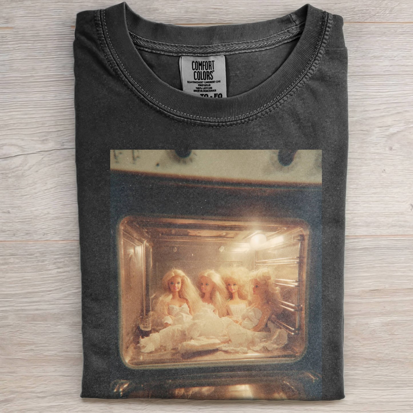 OVEN-BAKED WEDDING DRESS BARBIECORE TEE