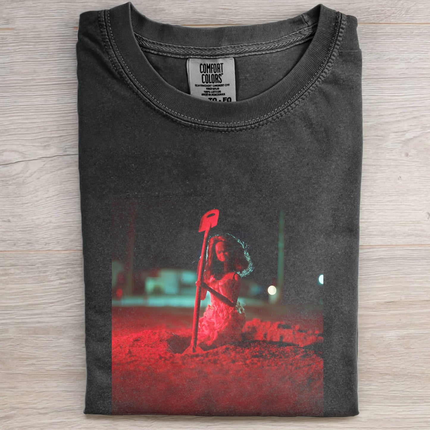 DOLL FACE MEME MIDNIGHT SANDBOX TEE