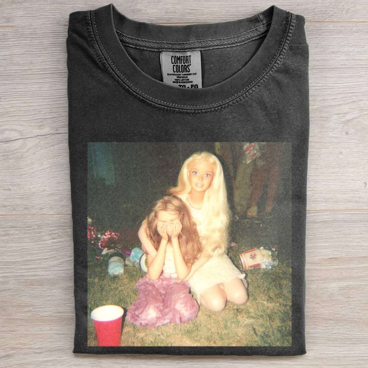 TFW FACE DOLL GIRL FUNNY MEME TEE
