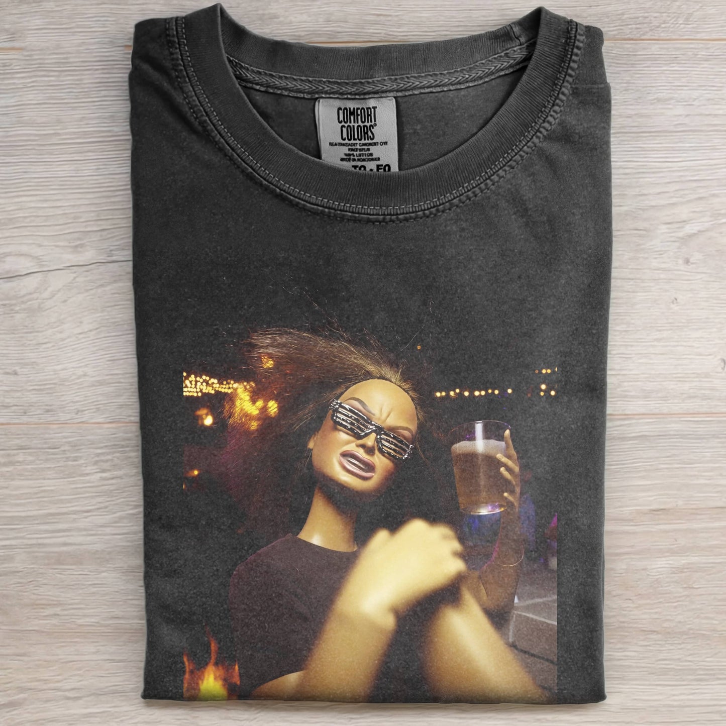 DOLL FACE MEME WILD NIGHTS TEE