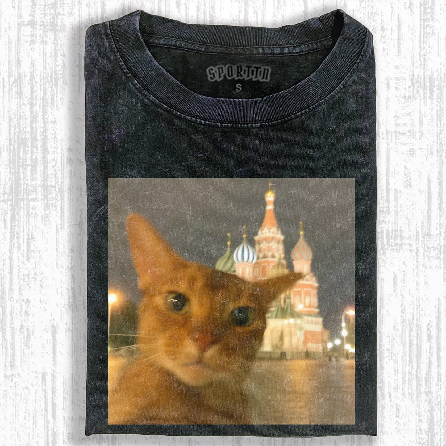 FUNNY CAT MEME ICON PFP T-SHIRT