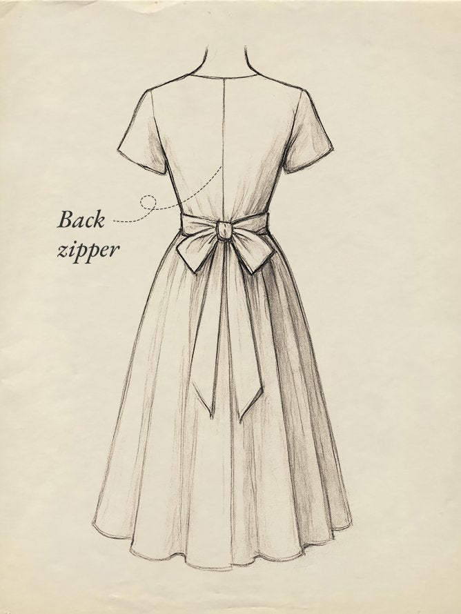 Maxi Linen Dress, Long Sleeves, Round Neck, Plain, 3D Floral, Vintage, White