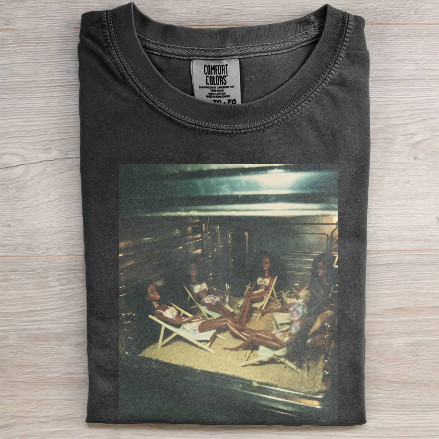 BLACK-SKINNED BARBIECORE OVEN TEE