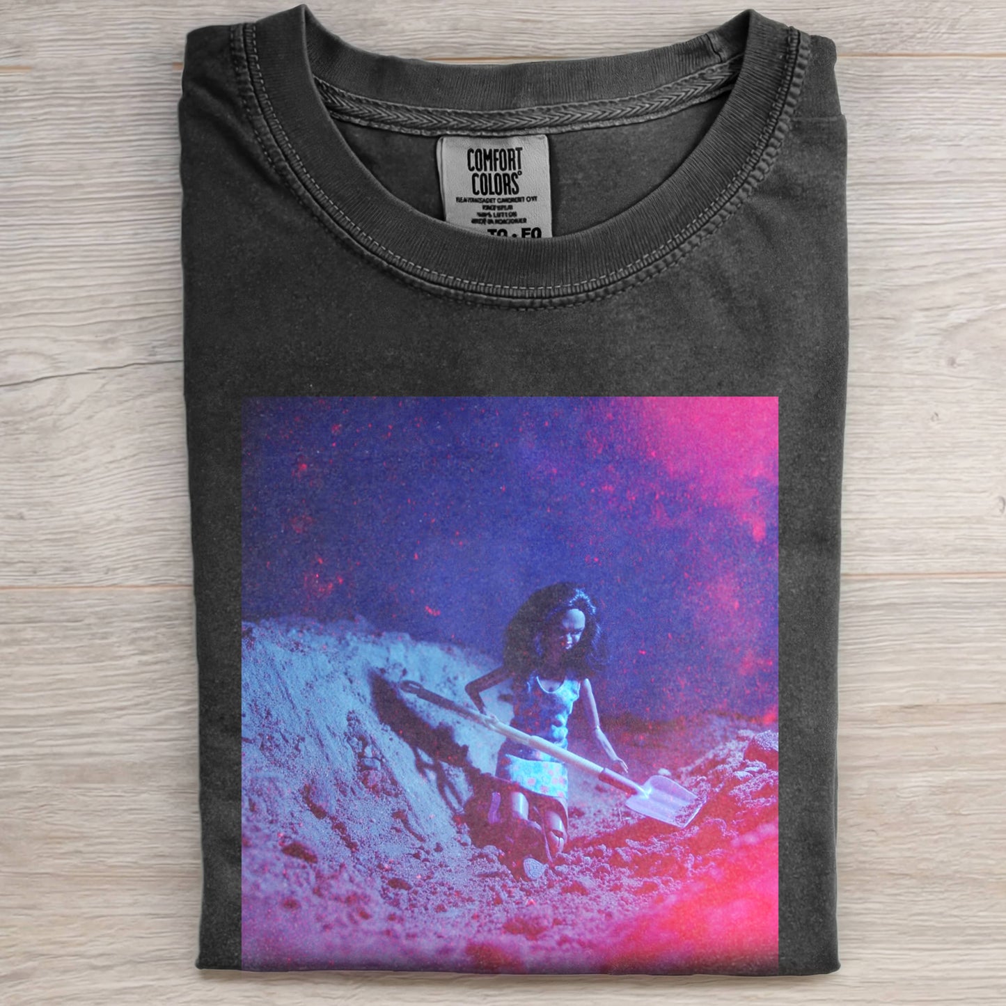 DOLL FACE MEME STYLISH GRIT TEE