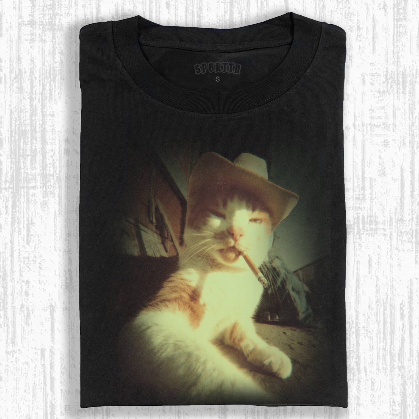 WACKY CAT TEE. 7.18