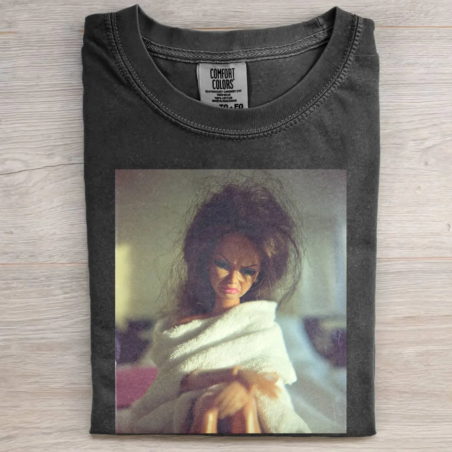 GRUMPY DOLL GIRL FACE MEME TEE