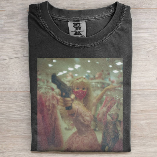 BARBIECORE ROBBERY VINTAGE TEE