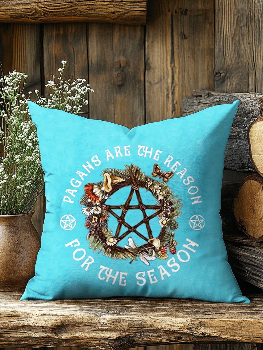 Hippie Art Print Casual Pillow