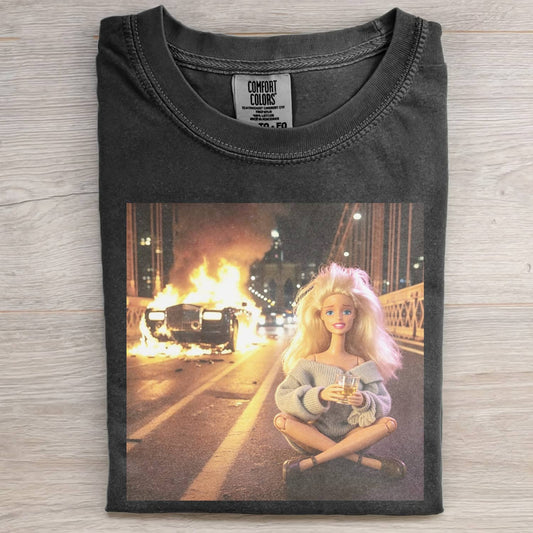 CRAZY DOLL MOOD FUNNY TEE