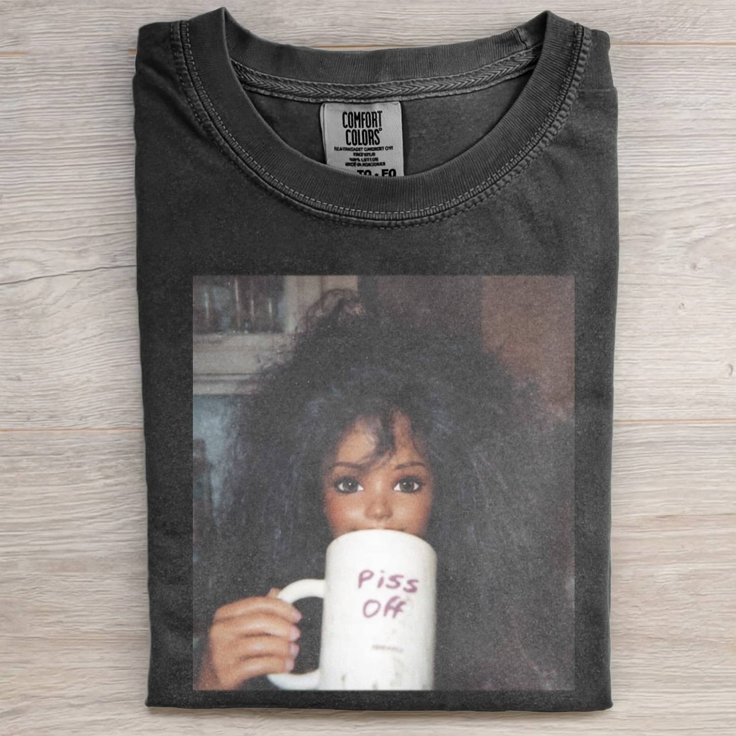 BALCK DOLL GIRL FUNNY MEME TEE