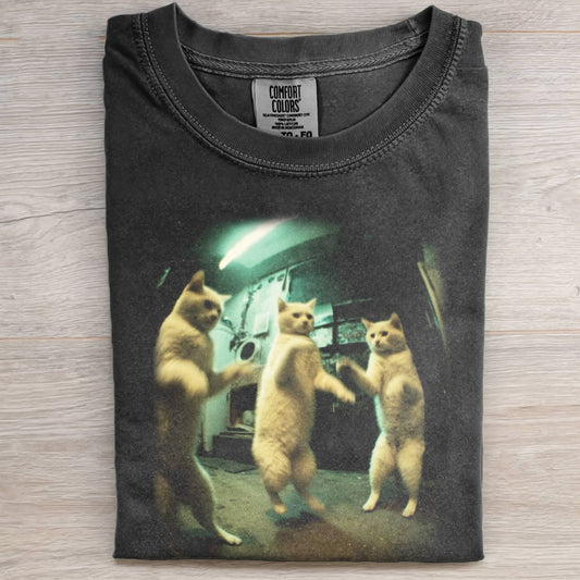 THREE CATS VINTAGE T-SHIRT