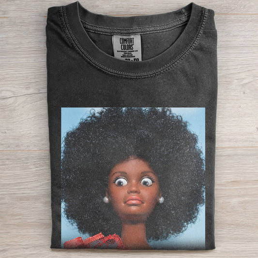 DOLL FACE MEME AFRO TEE